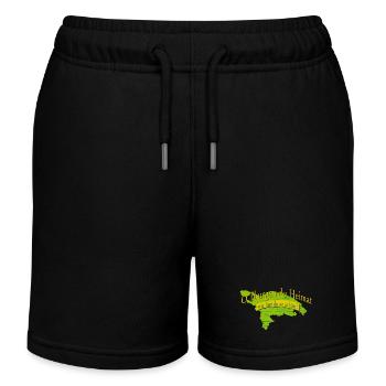 o Thurgau du Heimat | Ostschweiz - Kinder Organic Joggingshorts Mini Bolter von Stanley/Stella - Schwarz - Vorne