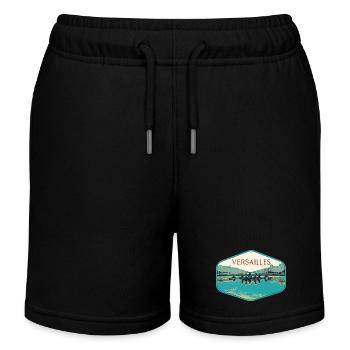 Palace of Versailles, the chariot of Apollo, France - Kids Organic Sweat Shorts by Stanley/Stella - black - Front