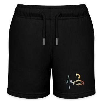 Vintage Trampoline Jumping Kid - Short de jogging enfant bio Stanley/Stella - noir - Devant