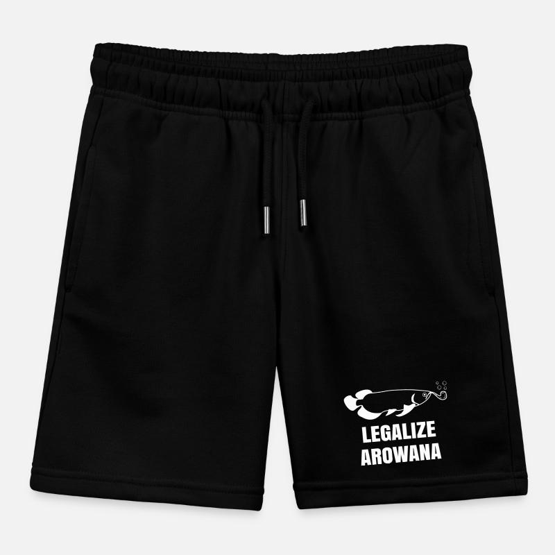 Fish, Statement, Pets, Animals, Pet Kids Organic Sweat Shorts by Stanley/Stella