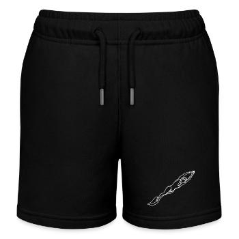 nageuse femme dessin - Short de jogging enfant bio Stanley/Stella - noir - Devant