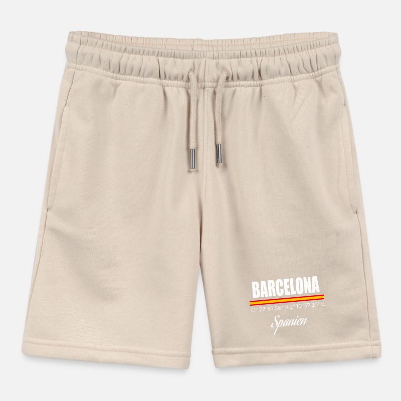 Barcelone Short de jogging enfant bio Stanley/Stella