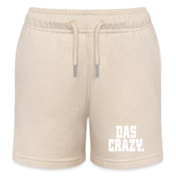 The Crazy Youth Language Insider Mème Cool Crazy - Short de jogging enfant bio Stanley/Stella - écru doux - Devant