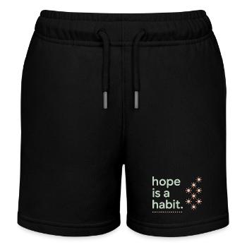Bewusstsein Für Psychische Gesundheit, - Kinder Organic Joggingshorts Mini Bolter von Stanley/Stella - Schwarz - Vorne