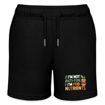 Guide nutritionnel critique pour diététicien agréé - Short de jogging enfant bio Stanley/Stella - noir - Devant