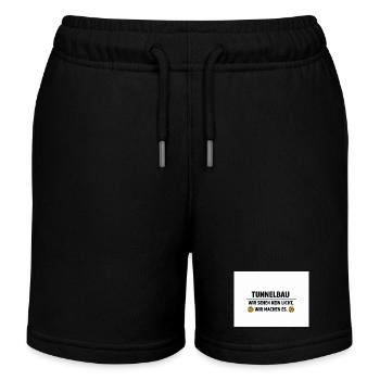 Tunnel Lichtmacher - Short de jogging enfant bio Stanley/Stella - noir - Devant