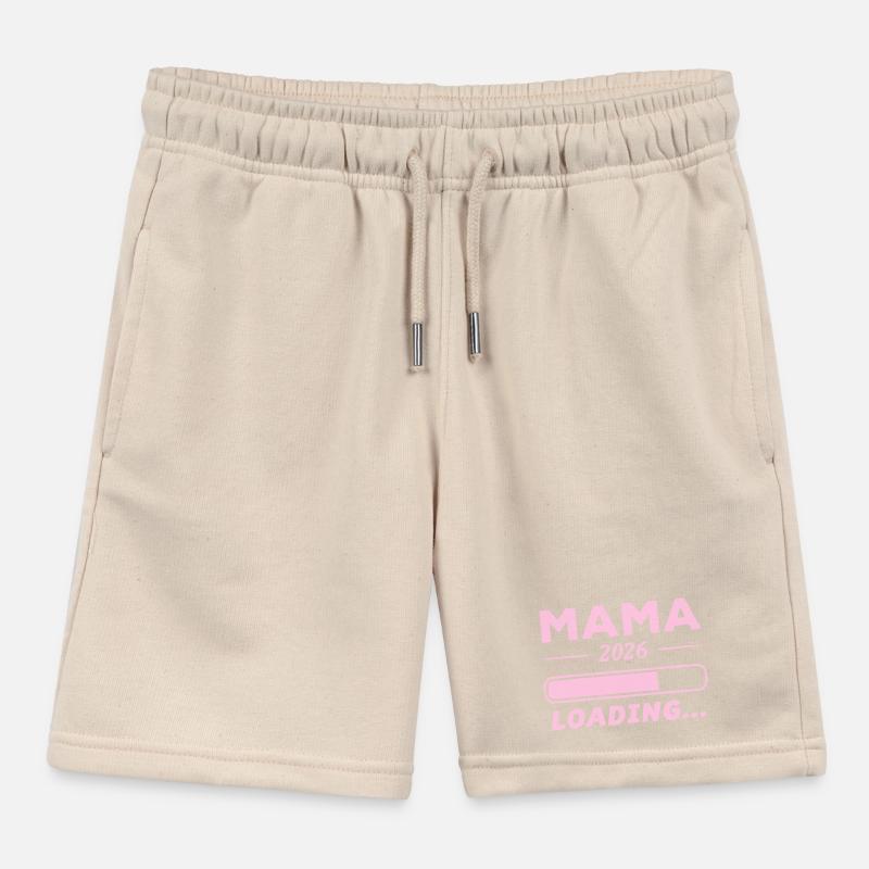 Mama 2026 Loading... Kinder Organic Joggingshorts Mini Bolter von Stanley/Stella