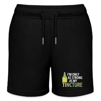 Équipement certifié spécialisé en extraits liquides cliniques - Short de jogging enfant bio Stanley/Stella - noir - Devant