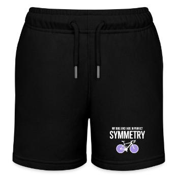 Artistic Cycling Perfect Symmetry Professional  - Kids Organic Sweat Shorts by Stanley/Stella - black - Front