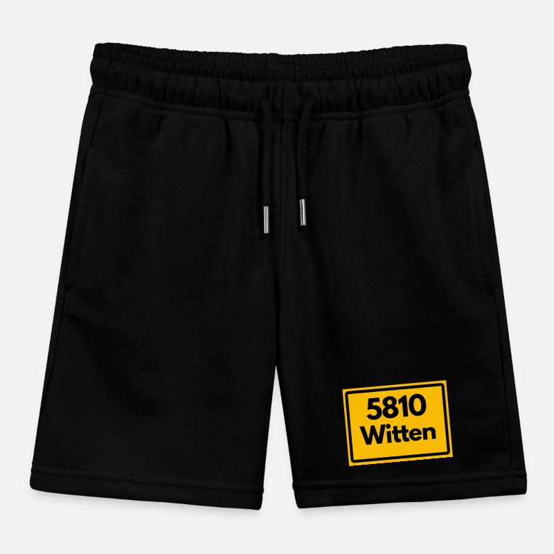 ALTE POSTLEITZAHL PLZ RETRO 5810 WITTEN Kinder Organic Joggingshorts Mini Bolter von Stanley/Stella
