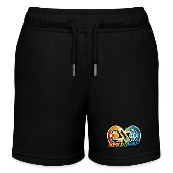 Produits dérivés NerdSwap Gaming - Short de jogging enfant bio Stanley/Stella - noir - Devant