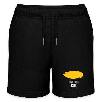 Harris contre  - Short de jogging enfant bio Stanley/Stella - noir - Devant