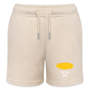 Harris vs  - Kinder Organic Joggingshorts Mini Bolter von Stanley/Stella - Natur - Vorne