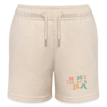 In My Twirling Era - Majoretten Baton Twirling - Kinder Organic Joggingshorts Mini Bolter von Stanley/Stella - Natur - Vorne