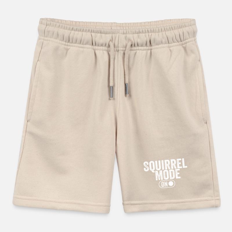 Eichhörnchen-Modus an Kinder Organic Joggingshorts Mini Bolter von Stanley/Stella