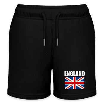 angleterre - Short de jogging enfant bio Stanley/Stella - noir - Devant