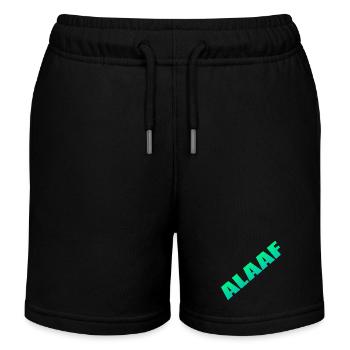 Alaaf - Short de jogging enfant bio Stanley/Stella - noir - Devant