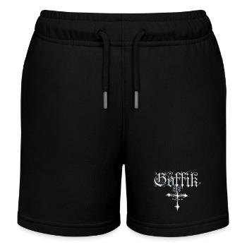 Goffik - Short de jogging enfant bio Stanley/Stella - noir - Devant