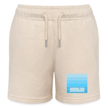 Evelin comme nom de femme - Short de jogging enfant bio Stanley/Stella - écru doux - Devant
