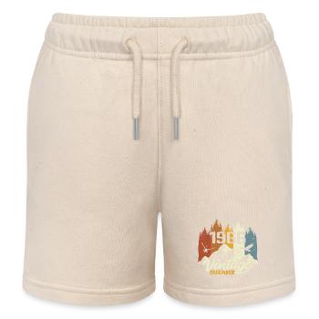 Geburtstagsgeschenk geboren im Dezember 1966 - Kinder Organic Joggingshorts Mini Bolter von Stanley/Stella - Natur - Vorne
