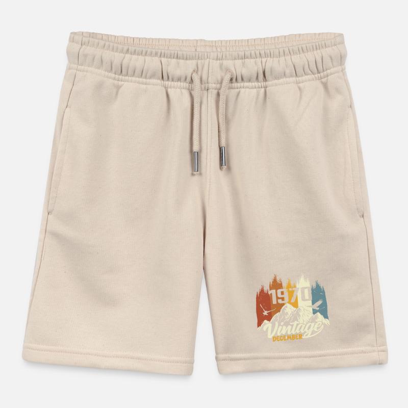 Geburtstagsgeschenk geboren im Dezember 1970 Kinder Organic Joggingshorts Mini Bolter von Stanley/Stella