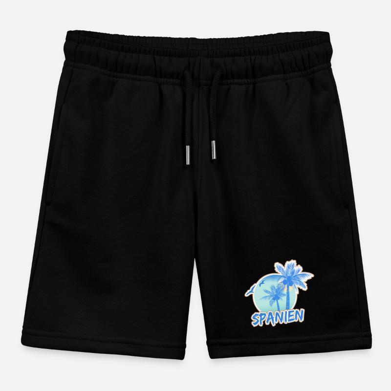 Spain Kids Organic Sweat Shorts by Stanley/Stella