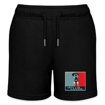 Der kleinste Club der Stadt Blau-Rot - Kinder Organic Joggingshorts Mini Bolter von Stanley/Stella - Schwarz - Vorne