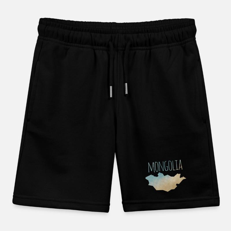 Mongolia Kinder Organic Joggingshorts Mini Bolter von Stanley/Stella