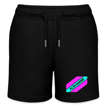Fu... Krebs / Kampf gegen Krebs / Fu.. Cancer - Kinder Organic Joggingshorts Mini Bolter von Stanley/Stella - Schwarz - Vorne