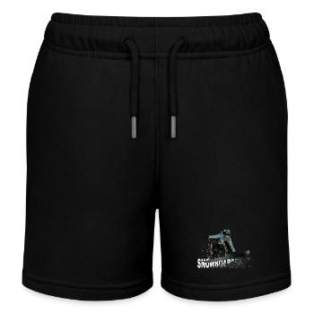 snowboarding - Short de jogging enfant bio Stanley/Stella - noir - Devant