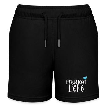 Klettern Eisklettern Liebe Eispickel Geschenk - Kinder Organic Joggingshorts Mini Bolter von Stanley/Stella - Schwarz - Vorne