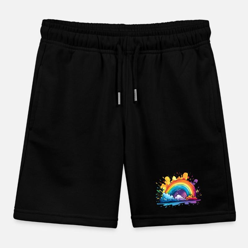 Your Rainbow Kids Organic Sweat Shorts by Stanley/Stella