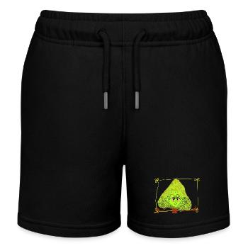 Fantastischer Baum mit Streuseln - Kinder Organic Joggingshorts Mini Bolter von Stanley/Stella - Schwarz - Vorne