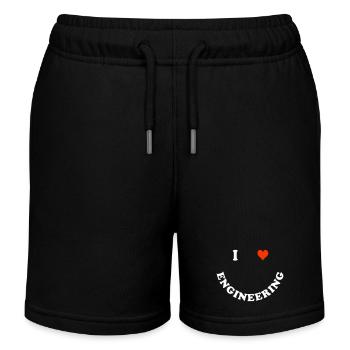 Ingénieur - Short de jogging enfant bio Stanley/Stella - noir - Devant