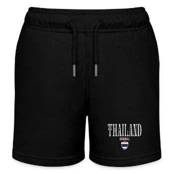 Originaire de Thaïlande, né en Thaïlande - Short de jogging enfant bio Stanley/Stella - noir - Devant
