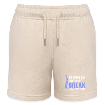 Licensed Clinical Specialist Spinal Wellness  - Kids Organic Sweat Shorts by Stanley/Stella - soft Ecru - Front