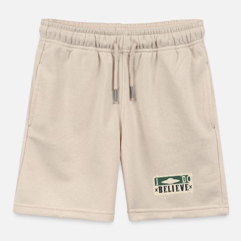 Ich glaube an UFOs Kinder Organic Joggingshorts Mini Bolter von Stanley/Stella
