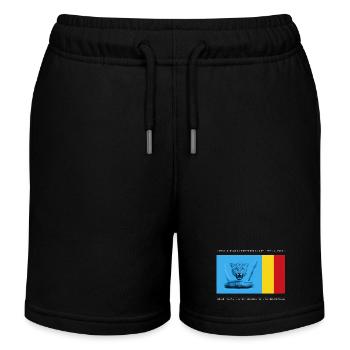 DRC BOLD UNOFFICIAL FLAG - Short de jogging enfant bio Stanley/Stella - noir - Devant