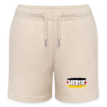 Drapeau de Herne Allemagne - Short de jogging enfant bio Stanley/Stella - écru doux - Devant
