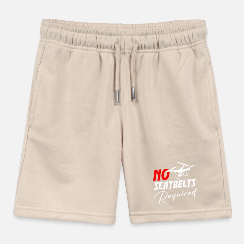 Drone Pas de ceintures de sécurité requises Short de jogging enfant bio Stanley/Stella
