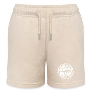 Mme Bella - Short de jogging enfant bio Stanley/Stella - écru doux - Devant
