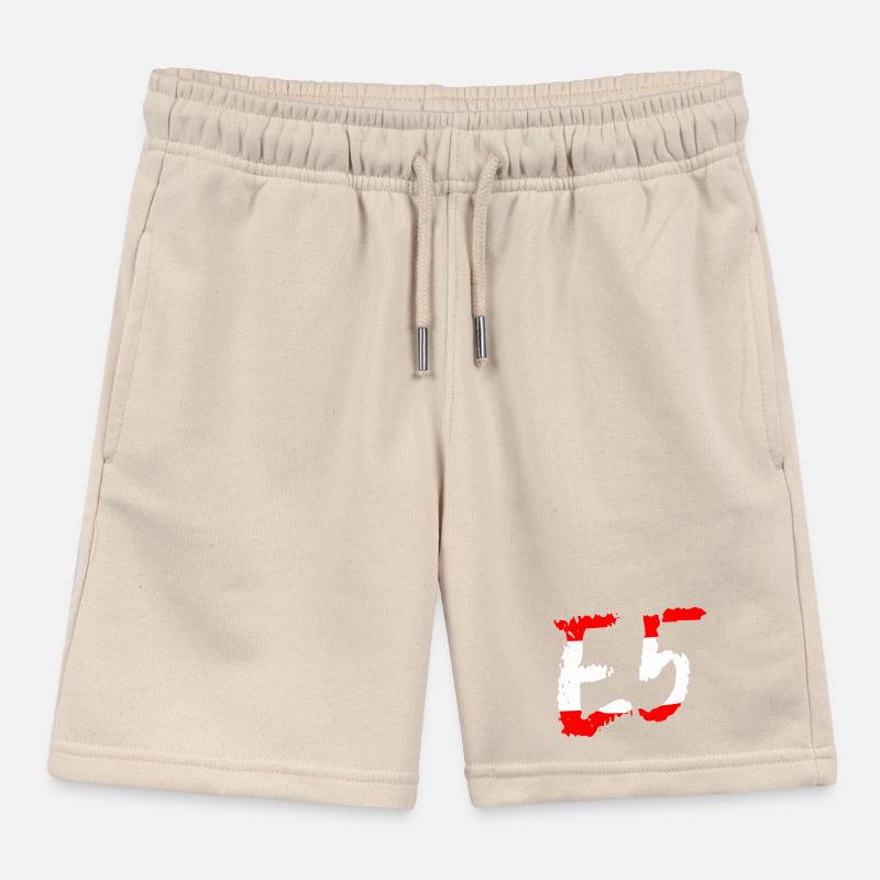 E5 Oberstdorf Meran Kinder Organic Joggingshorts Mini Bolter von Stanley/Stella