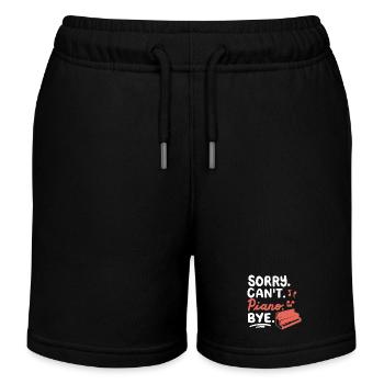 Piano Pianist - Kinder Organic Joggingshorts Mini Bolter von Stanley/Stella - Schwarz - Vorne