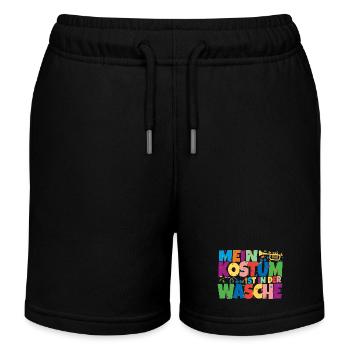 My costume is in the wash - Kids Organic Sweat Shorts by Stanley/Stella - black - Front