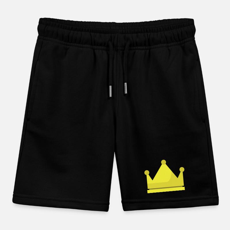 Crown Kids Organic Sweat Shorts by Stanley/Stella