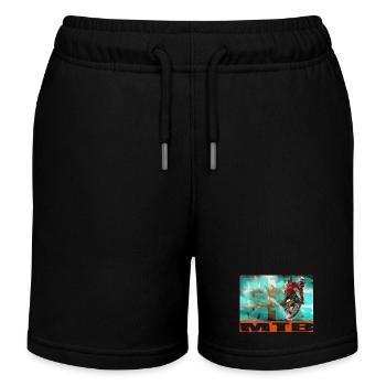 MTB Bike - Kinder Organic Joggingshorts Mini Bolter von Stanley/Stella - Schwarz - Vorne