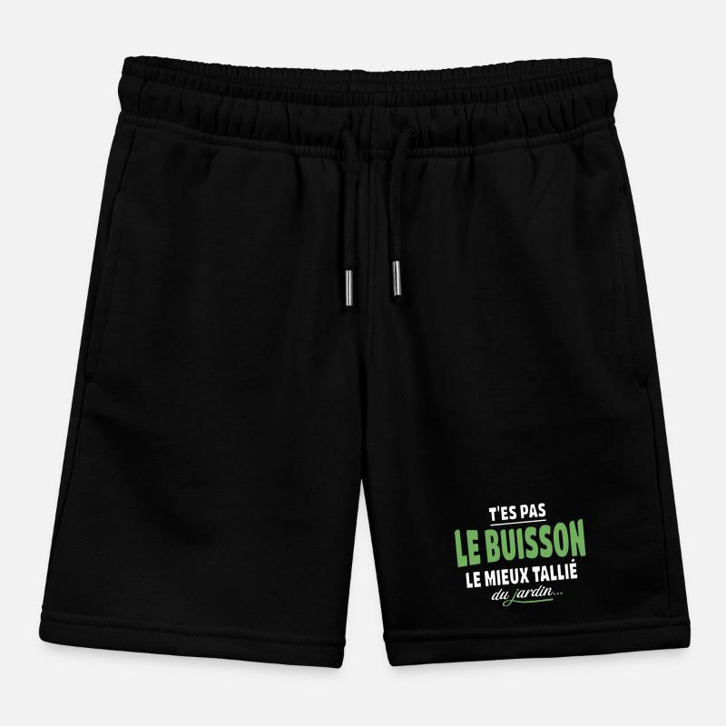 T'es pas le buisson le mieux taillé – expression Short de jogging enfant bio Stanley/Stella