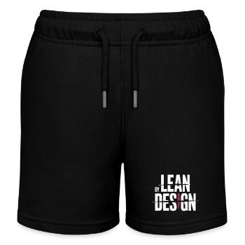 Saison de taille avec déficit calorique réduit - Short de jogging enfant bio Stanley/Stella - noir - Devant