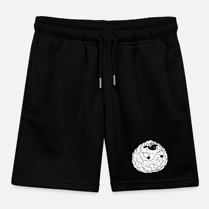 Fat sheep Kids Organic Sweat Shorts by Stanley/Stella