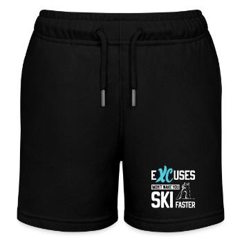 XC Excuses Ski de fond Ski nordique Biathlon - Short de jogging enfant bio Stanley/Stella - noir - Devant